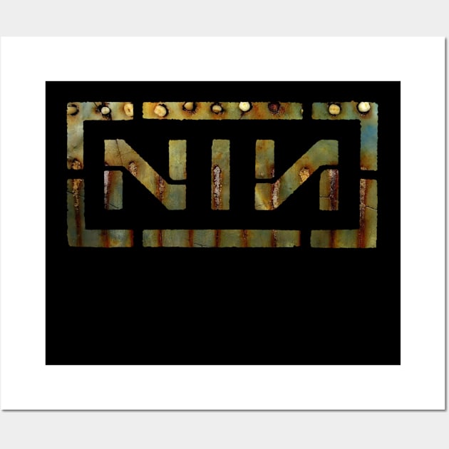 Nine Inch Nails Wall Art by trippy illusion